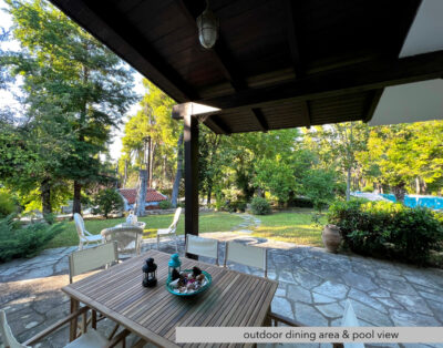 #Niovi: Cosy Family Villa with Shared Pool
