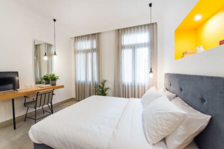 Bedroom and working space