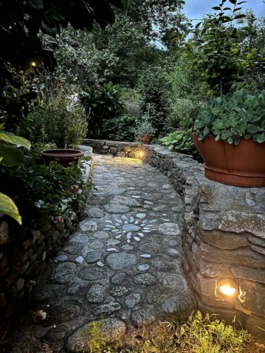 Cozy holiday home with modern kitchen, comfortable living room, bright bedroom, and private garden, ideal for a relaxing stay in Skiathos