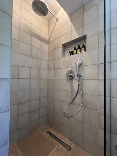 Cozy holiday home with modern kitchen, comfortable living room, bright bedroom, and private garden, ideal for a relaxing stay in Skiathos