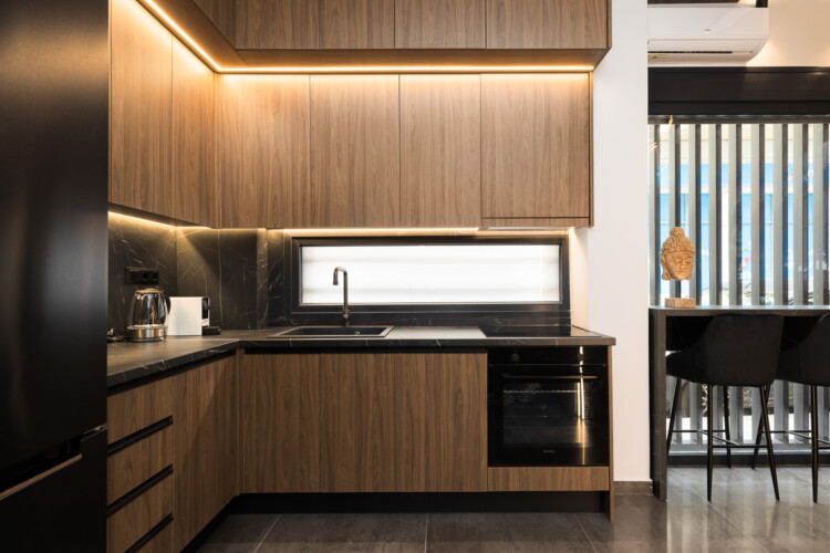 FOS Apartments in Toumpa Thessaloniki offering brand new one-bedroom, two-bedroom, and loft apartments with modern design and premium amenities.