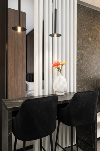 FOS Apartments in Toumpa Thessaloniki offering brand new one-bedroom, two-bedroom, and loft apartments with modern design and premium amenities.