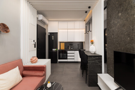 FOS Apartments in Toumpa Thessaloniki offering brand new one-bedroom, two-bedroom, and loft apartments with modern design and premium amenities.