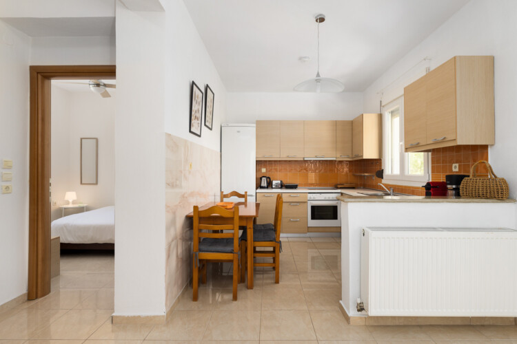 Villa Anthea in Fourka, a spacious holiday villa with private garden, outdoor dining area, and family-friendly amenities for a relaxing stay in Halkidiki.