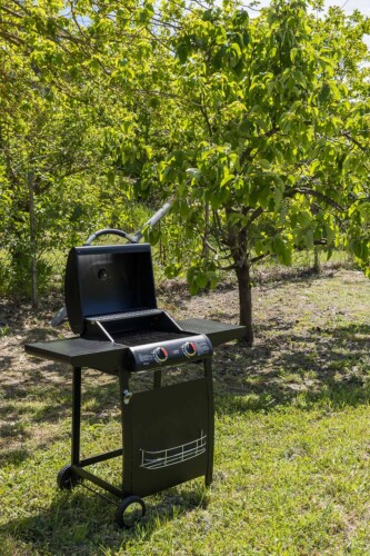 Villa Anthea in Fourka, a spacious holiday villa with private garden, outdoor dining area, and family-friendly amenities for a relaxing stay in Halkidiki.