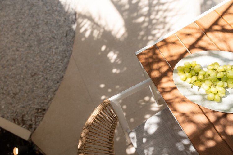 Dry Martini two-bedroom apartment in the city center with premium amenities, two bathrooms, stylish living room, and private balcony for a comfortable stay in Thessaloniki.