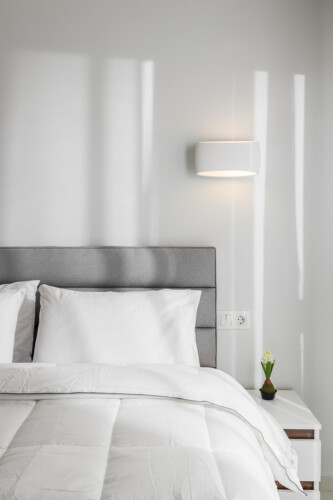 Eleanor one-bedroom apartment in the center of Thessaloniki with modern design, bright living room, and private balcony for a stylish city stay