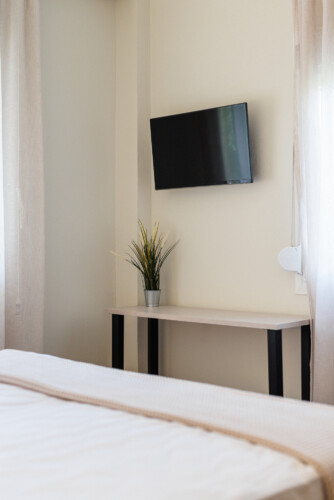 "KYMA STAY beachfront apartments in Palioura Epanomi, offering one-bedroom and two-bedroom options next to Kyma Beach Bar for a relaxing seaside getaway in Greece.