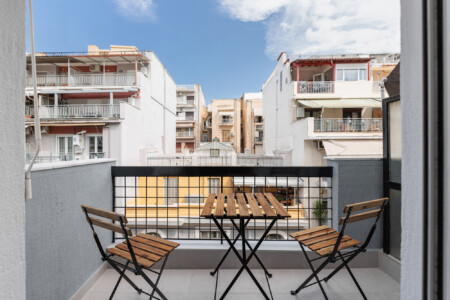 Balcony from Erato apartment